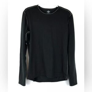 Hot Chillys Women’s Black Jersey Knit Long Sleeve Tee, Size Medium